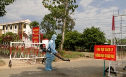Thị xã Cai Lậy cách ly toàn bộ công nhân công ty Khang Hinh do có 1 người dương tính với SARS-CoV-2