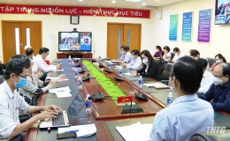 Bộ Y tế họp trực tuyến với 4 tỉnh Tiền Giang, An Giang, Bến Tre và Sóc Trăng về công tác phòng chống dịch Covid-19