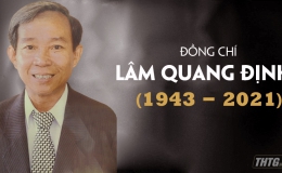 Đồng chí Lâm Quang Định – Nguyên Trưởng Ban Kinh tế Tỉnh uỷ Tiền Giang từ trần