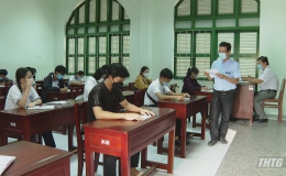 Hơn 16.000 thí sinh Tiền Giang làm thủ tục dự thi tốt nghiệp THPT năm 2021