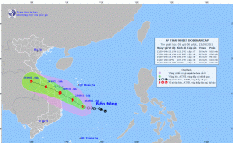 Tối nay 23-9, áp thấp nhiệt đới có khả năng mạnh lên thành bão, ảnh hưởng các tỉnh miền Trung