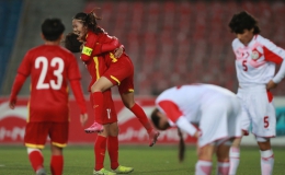 Đè bẹp Tajikistan 7-0, Việt Nam giành suất dự VCK AFC Women’s Asian Cup 2022