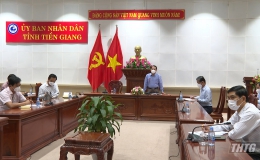 Lãnh đạo tỉnh Tiền Giang đối thoại với doanh nghiệp thực hiện “3 tại chỗ”