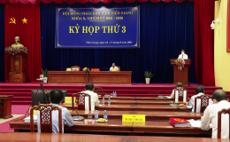 Khai mạc kỳ họp thứ 3 HĐND tỉnh Tiền Giang Khóa X