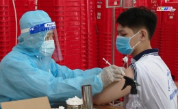 Tiền Giang nhanh chóng triển khai tiêm vaccine cho trẻ em