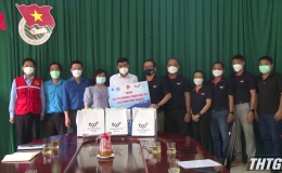 Trao tặng 250 túi thuốc cho các F0 trên địa bàn tỉnh Tiền Giang