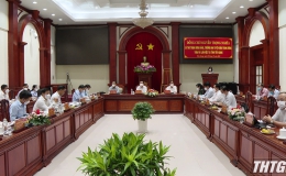 Trưởng Ban Tuyên giáo Trung ương thăm và làm việc tại Tiền Giang