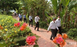 Chủ tịch UBND tỉnh Tiền Giang khảo sát các điểm du lịch huyện Cái Bè