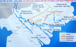 Đề xuất 6.029 tỷ đồng đầu tư đường cao tốc Cao Lãnh- An Hữu