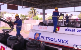 Công ty Xăng dầu Tiền Giang đảm bảo nguồn cung xăng dầu phục vụ nhu cầu của người dân và sản xuất