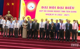 Tiến sĩ Trần Thanh Đức tái đắc cử Chủ tịch Hiệp hội Doanh nghiệp Tiền Giang