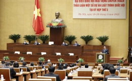 Chủ tịch Quốc hội Vương Đình Huệ: Hạn chế tối đa tình trạng “luật khung, luật ống”