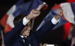 Tổng thống Macron tái đắc cử, giới lãnh đạo châu Âu thở phào
