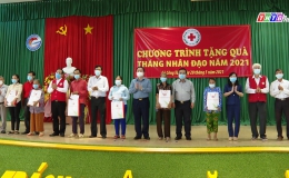 Ống kính truyền hình “Hội chữ thập đỏ tỉnh Tiền Giang – Nhiều kết quả nổi bật trong công tác nhân đạo xã hội”