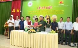 Viện Cây ăn quả miền Nam ký kết nhượng quyền sản xuất, kinh doanh giống xoài Cát Lộc