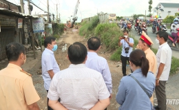 Chủ tịch UBND tỉnh Tiền Giang kiểm tra an toàn giao thông