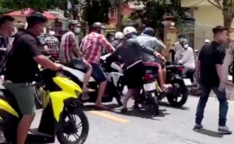 Điều tra tiếng nổ như súng trước cổng Tòa án tỉnh Tiền Giang