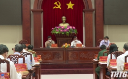 UBND tỉnh Tiền Giang họp thành viên tháng 5/2022