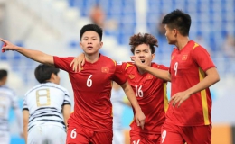 Tiến Long tỏa sáng, U23 Việt Nam xuất sắc giành 1 điểm trước U23 Hàn Quốc