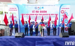 Tuổi trẻ Tiền Giang ra quân Chiến dịch Thanh niên tình nguyện hè 2022