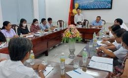 Đài PT&TH Tiền Giang làm việc với UBND huyện Tân Phước