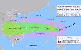 Sáng sớm mai 28-9, bão số 4 (Noru) giật cấp 16 trên vùng biển các tỉnh Quảng Trị – Bình Định