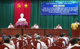 Tỉnh ủy Tiền Giang: Tổng kết 20 năm thực hiện Nghị quyết 09 của Bộ Chính trị