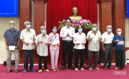 Phó Chủ tịch UBND tỉnh Nguyễn Thành Diệu dự Lễ phát động “Tháng hành động vì Người cao tuổi”