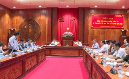 Trung ương kiểm tra công tác phòng, chống thiên tai ở Tiền Giang