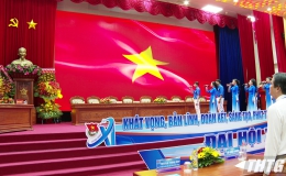 Khai mạc Đại hội đại biểu Đoàn TNCS HCM tỉnh Tiền Giang lần thứ XI nhiệm kỳ 2022-2027