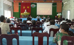 Cử tri huyện Cái Bè kiến nghị các vấn đề quốc kế dân sinh