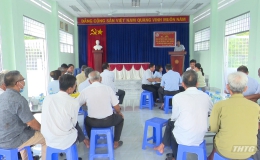 Tân Phước ra mắt Câu lạc bộ “Cựu chiến binh bảo vệ môi trường”