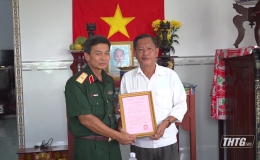Quân khu 9 tặng nhà “Tình đồng đội” ở Gò Công Đông