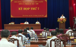 Khai mạc kỳ họp thứ 7 HĐND tỉnh Tiền Giang khoá X