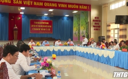 UBND tỉnh Tiền Giang làm việc với huyện Chợ Gạo về tình hình phát triển kinh tế xã hội 2023
