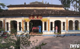 Đình thần Hòa Khánh được công nhận là cơ sở thờ tự văn hóa thứ 51 của huyện Cái Bè