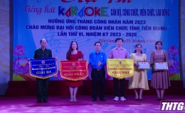 Đài PTTH Tiền Giang đạt giải nhất chương trình Hội thi “Tiếng hát karaoke cán bộ, công chức, viên chức, lao động” năm 2023