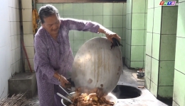 Bếp ăn từ thiện Thánh Thất thị trấn Vĩnh Bình – Nơi gieo tình yêu thương