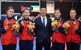 Việt Nam xuất sắc giành HCV giải karate châu Á