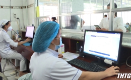 Huyện Tân Phước ra mắt mô hình “Khám chữa bệnh sử dụng căn cước công dân và ứng dụng định danh điện tử”