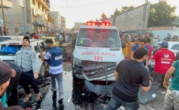 WHO “sốc” vì vụ tấn công xe cứu thương của Israel