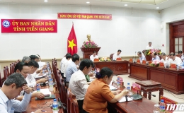 UBND tỉnh Tiền Giang họp thành viên tháng 11/2023