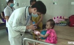 Bệnh tay chân miệng trên địa bàn tỉnh Tiền Giang đã giảm mạnh