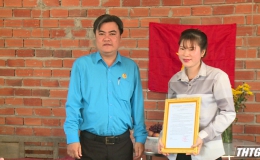Bàn giao mái ấm công đoàn cho công đoàn viên công ty Simone Việt Nam