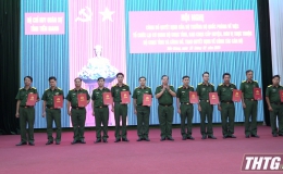 Tiền Giang tổ chức lại các cơ quan Bộ Chỉ huy Quân sự tỉnh và các đơn vị trực thuộc