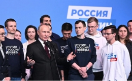 Tổng thống Nga Vladimir Putin tái đắc cử