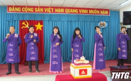 Ngày Quốc tế Phụ nữ đong đầy yêu thương tại Trung tâm Công tác xã hội Tiền Giang