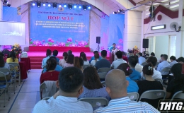 Công đoàn Các khu công nghiệp tỉnh Tiền Giang họp mặt kỷ niệm ngày Quốc tế phụ nữ