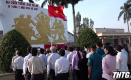 Xã Long Bình, huyện Gò Công Tây kỷ niệm 77 năm Chiến thắng Long Thạnh