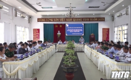 Phó Chủ tịch UBND tỉnh Phạm Văn Trọng làm việc với huyện Gò Công Đông